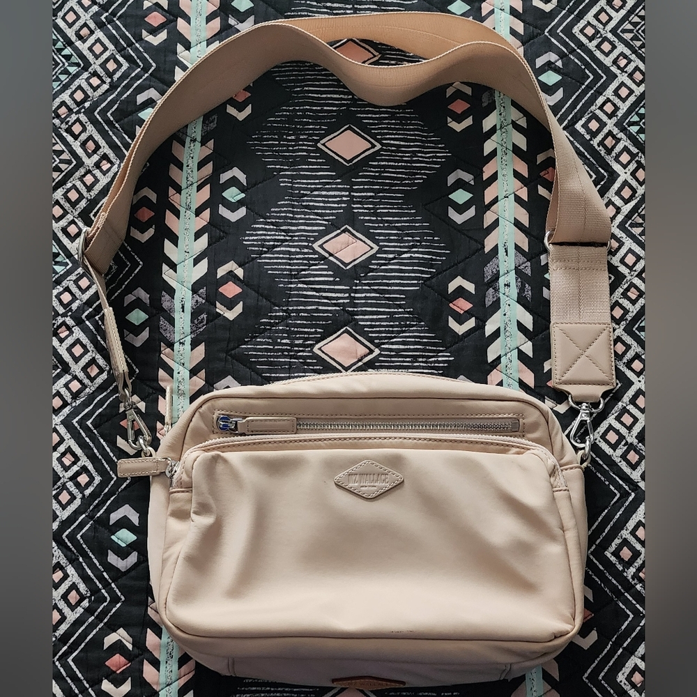 MZ Wallace Gramercy Crossbody Bag in Mushroom Air